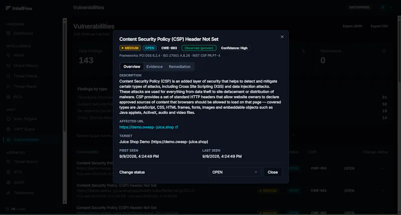 Intelfow screenshot 4