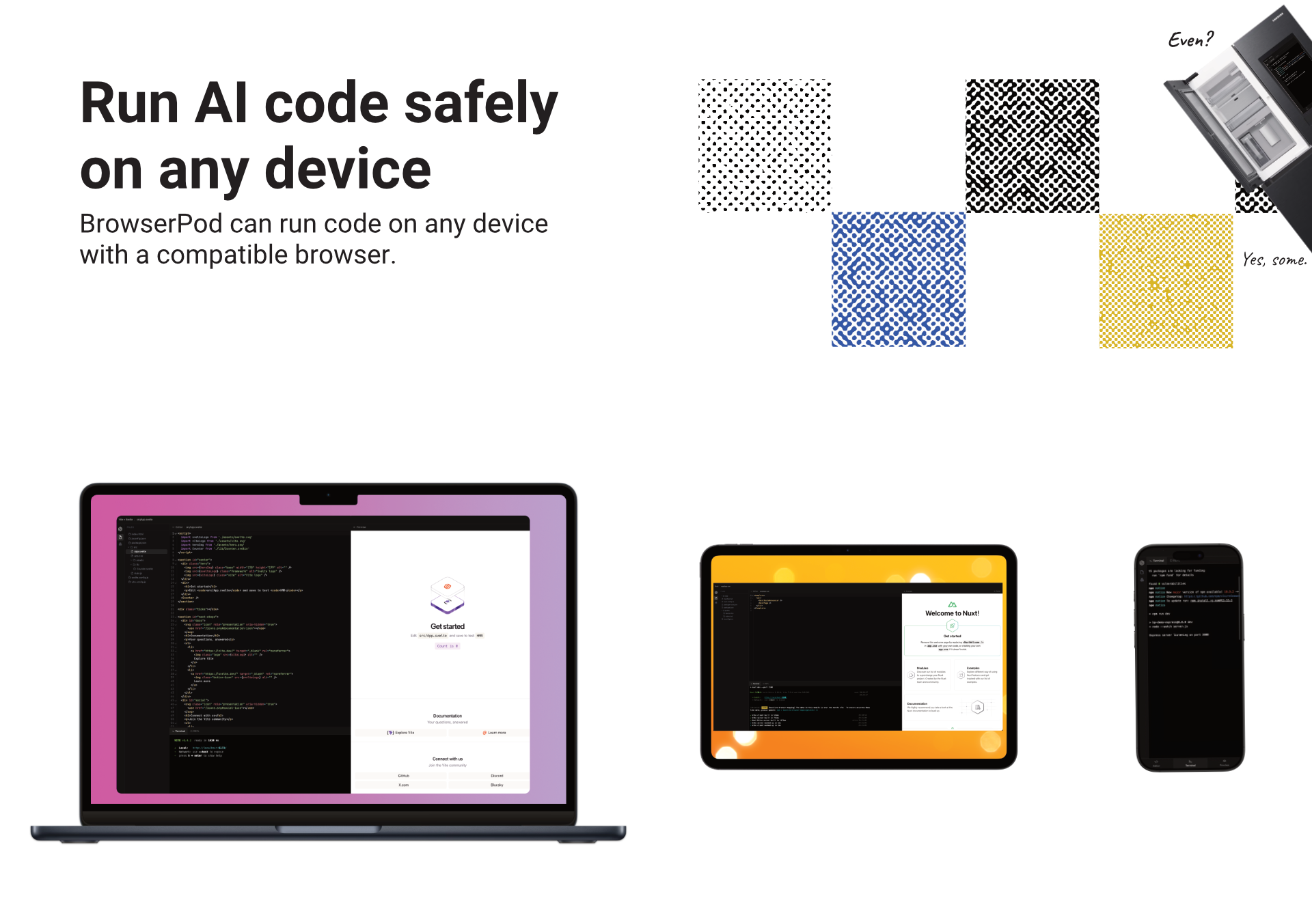 BrowserPod for Node.js  gallery image