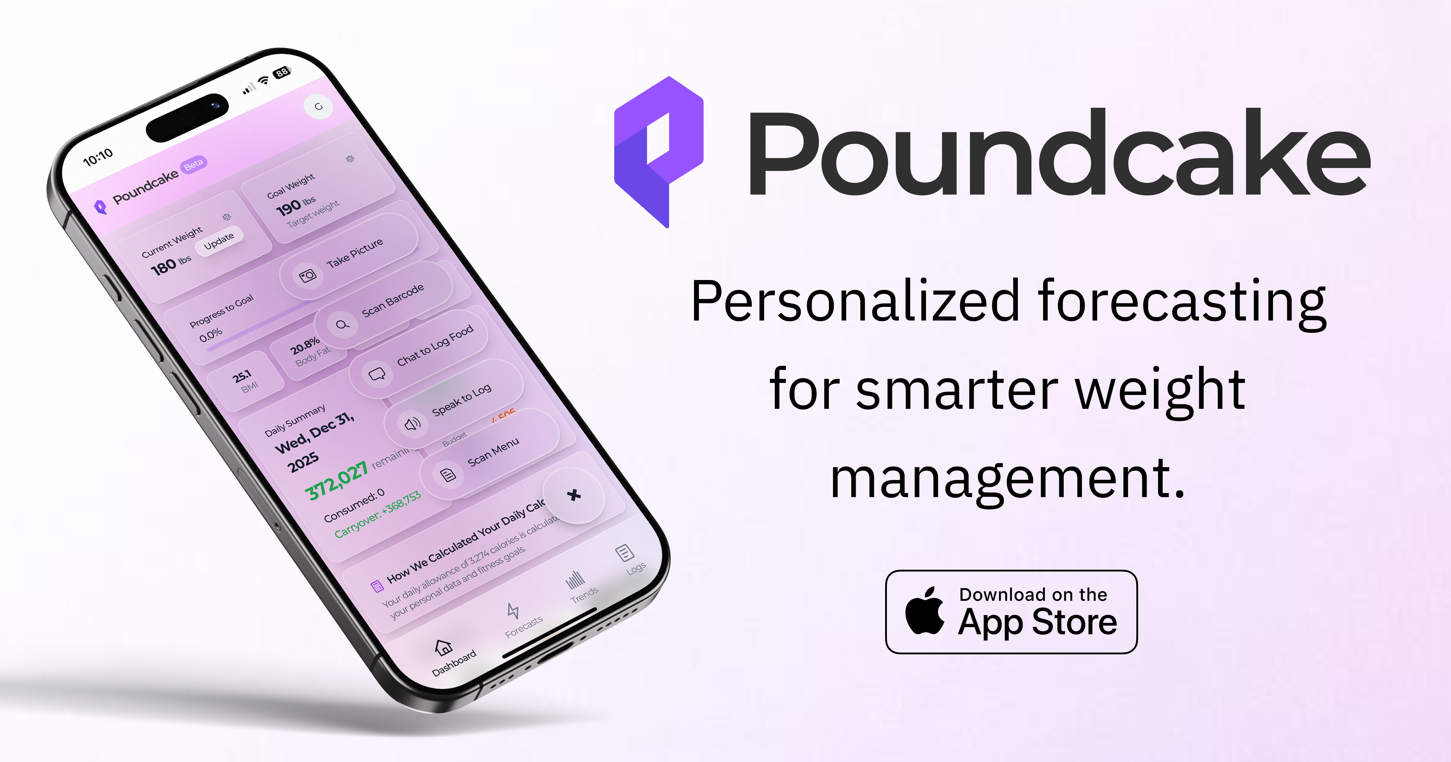 Poundcake - Main product screenshot demonstrating key features and user interface