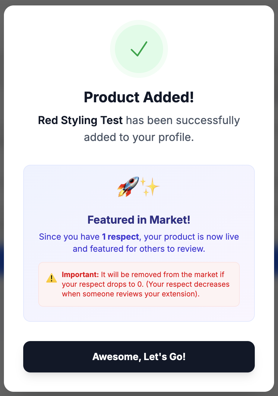 Friendly Review - Screenshot 4 showing product features and functionality