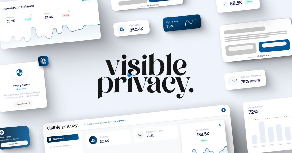 Visible Privacy - Main screenshot showing features and interface