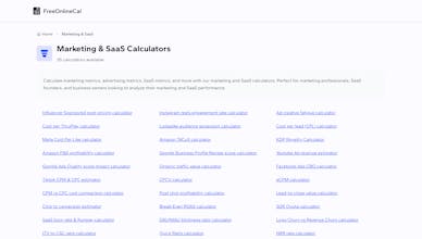 Free Online Calculator gallery image