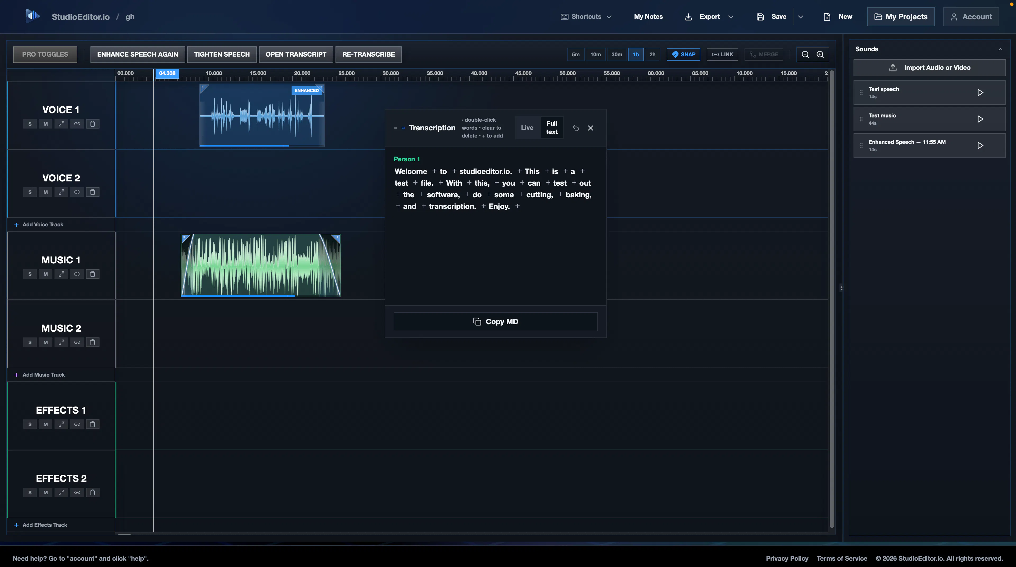 StudioEditor.io gallery image