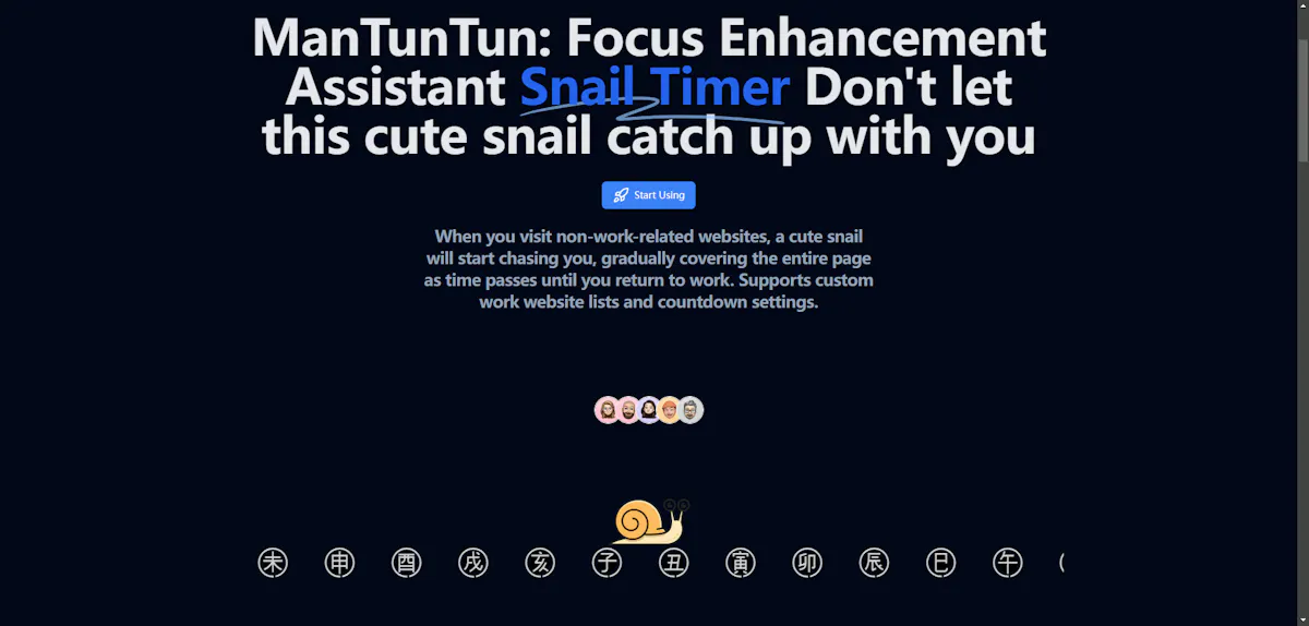 Snail Timer: Improve focus