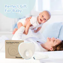 Baby Head Shaped Memory Pillow gallery image
