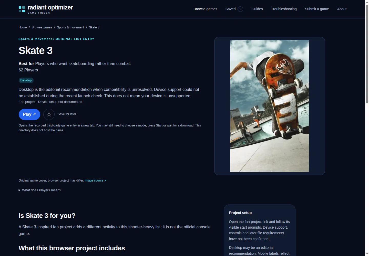 Radiant Optimizer games gallery image
