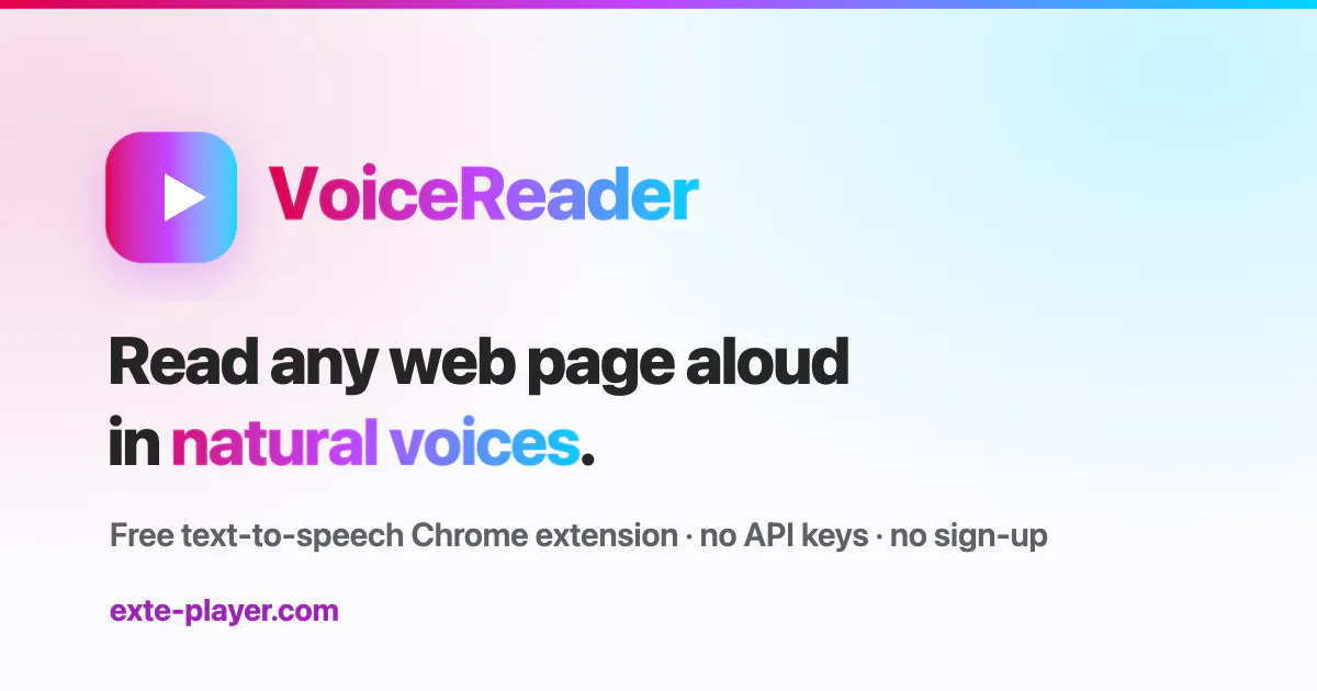 VoiceReader gallery image