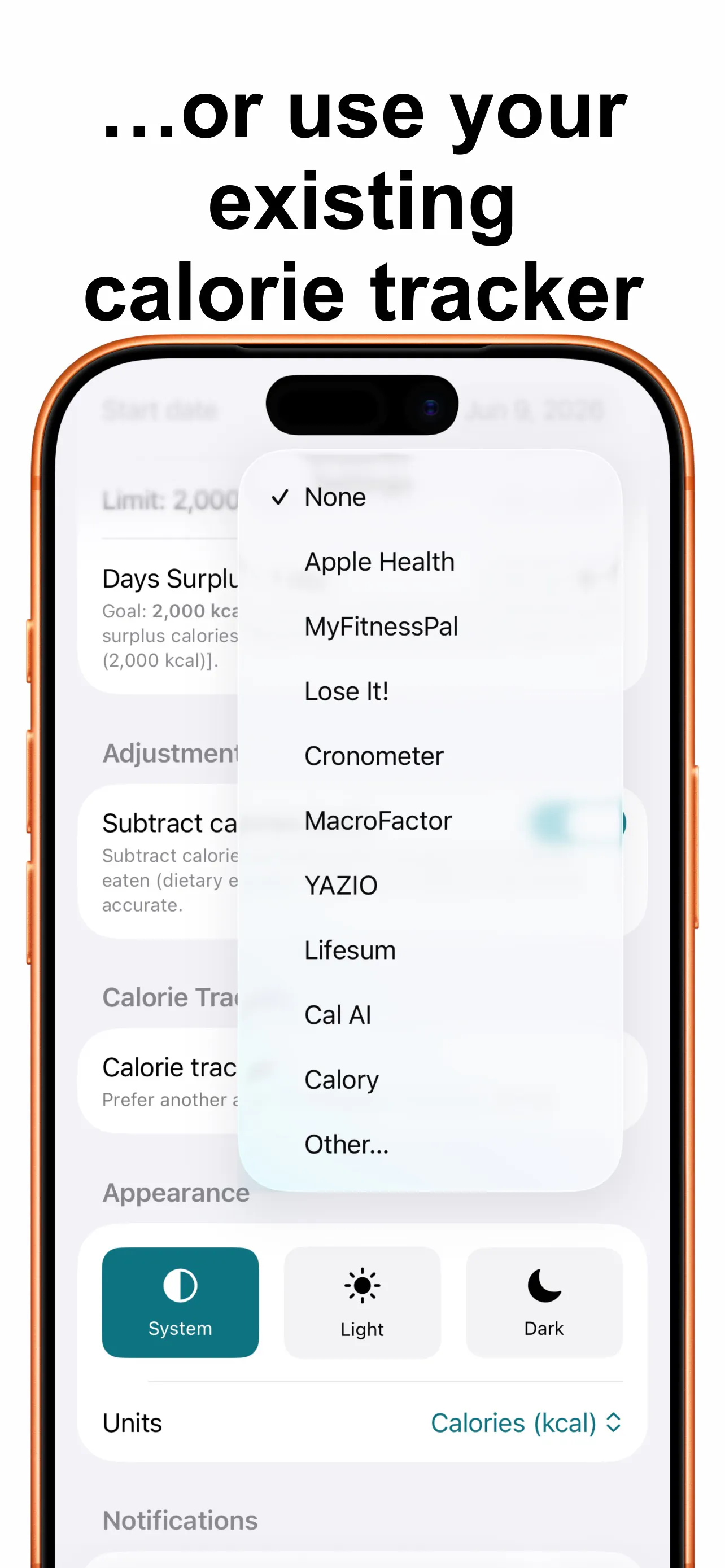 CalSlashD: Calorie Countdown for iOS gallery image