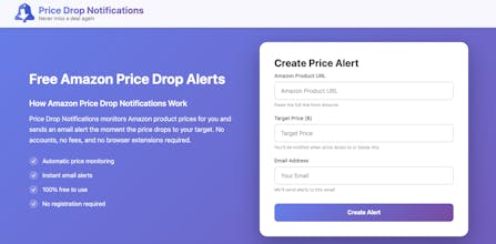 Price Drop Notifications gallery image