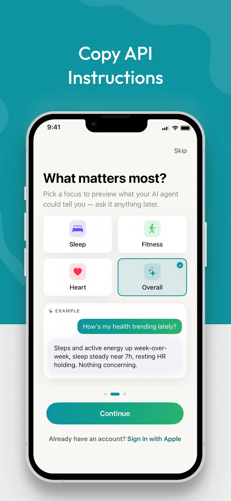 HealthAPI screenshot 3