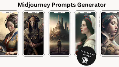 Midjourney Prompts Generator gallery image