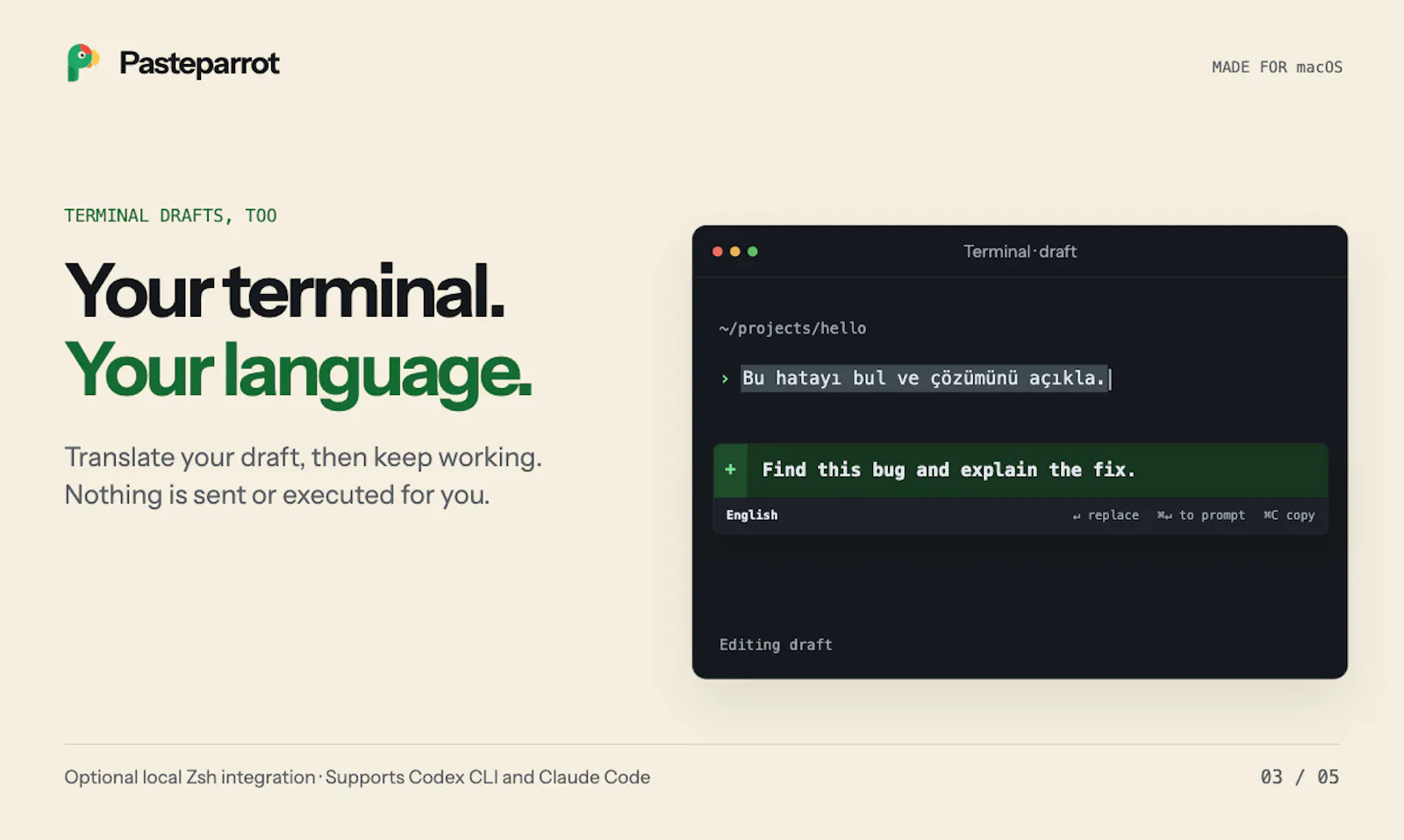 Pasteparrot screenshot 3