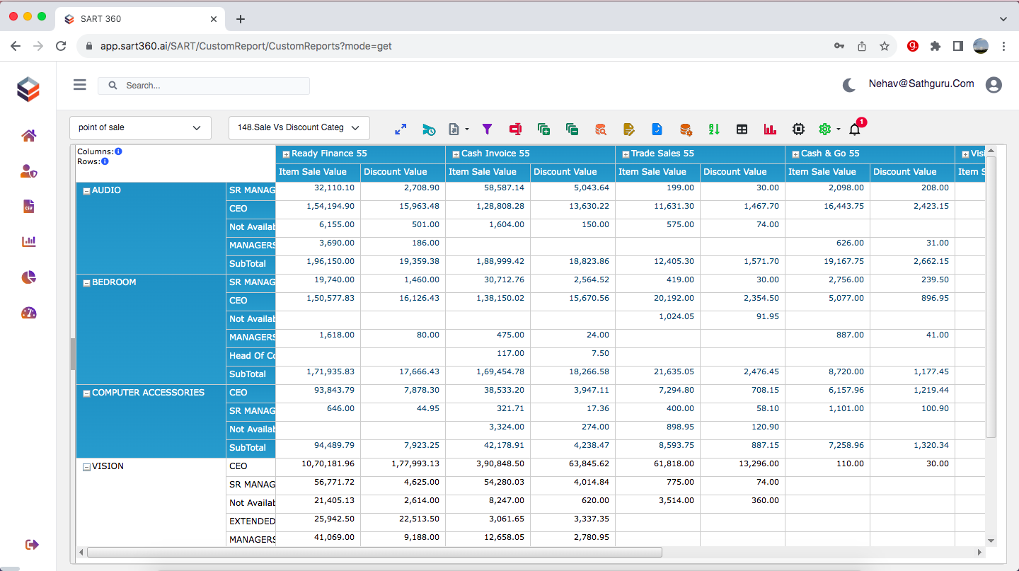 SART360 - Screenshot 3 showing product features and functionality