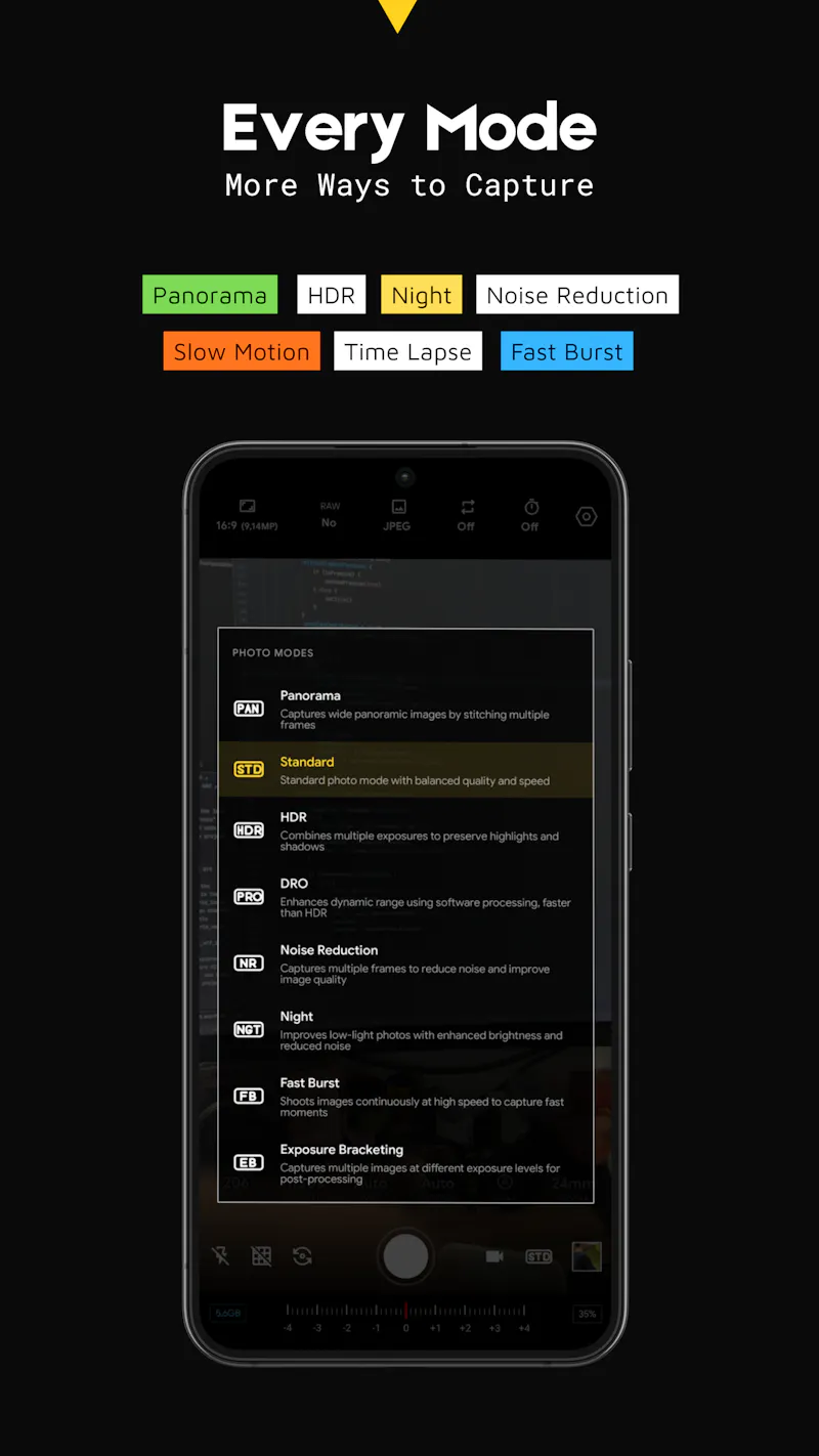 Manual 2 - Pro Manual Camera screenshot 5