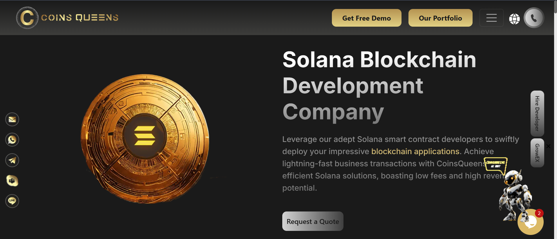 Solana Blockchain Development gallery image