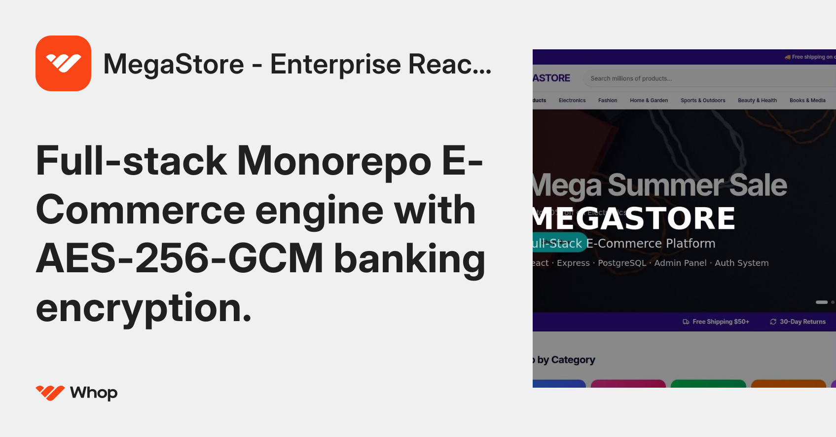 MegaStore E-Commerce gallery image