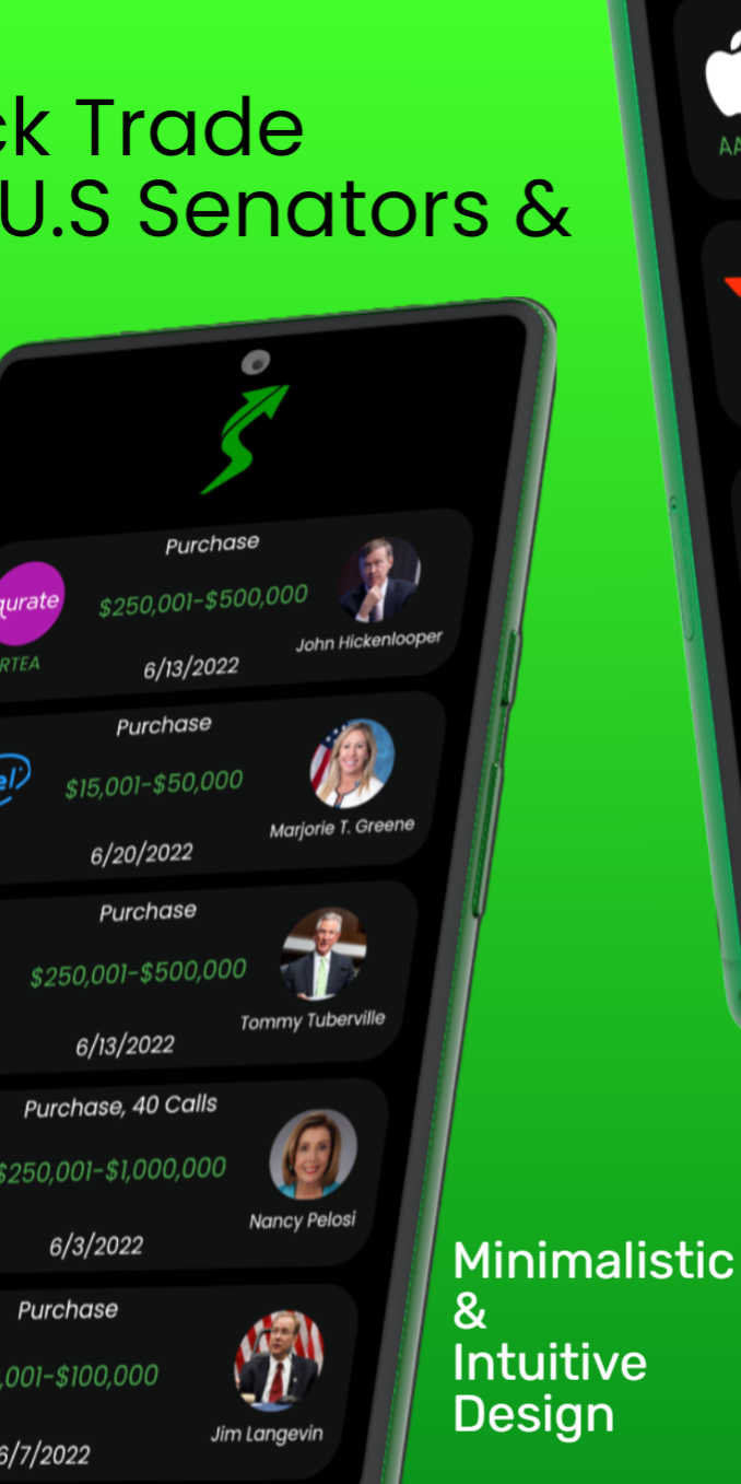 Politician Stock Trade Tracker: StockEra gallery image