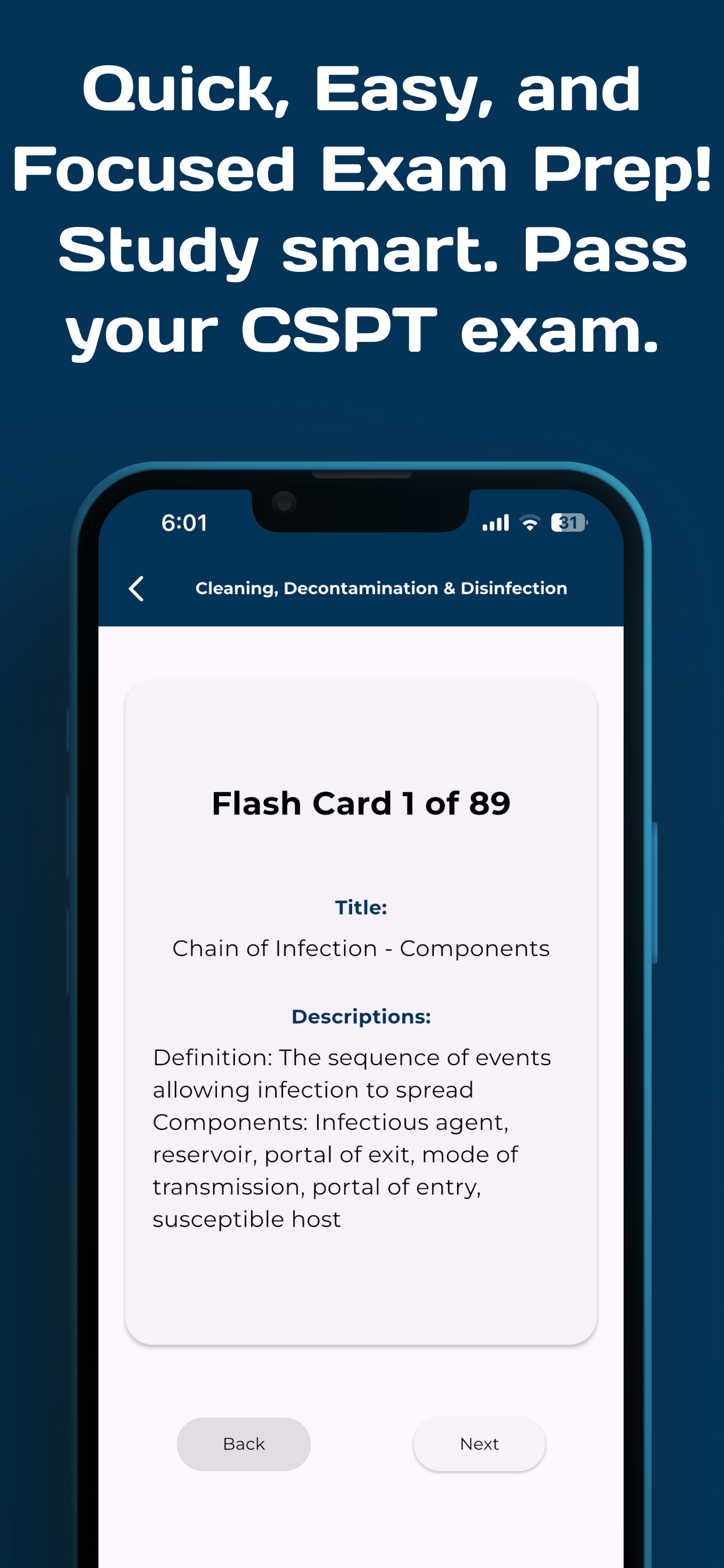 Sterile Processing Tech Exam - Screenshot 3 preview