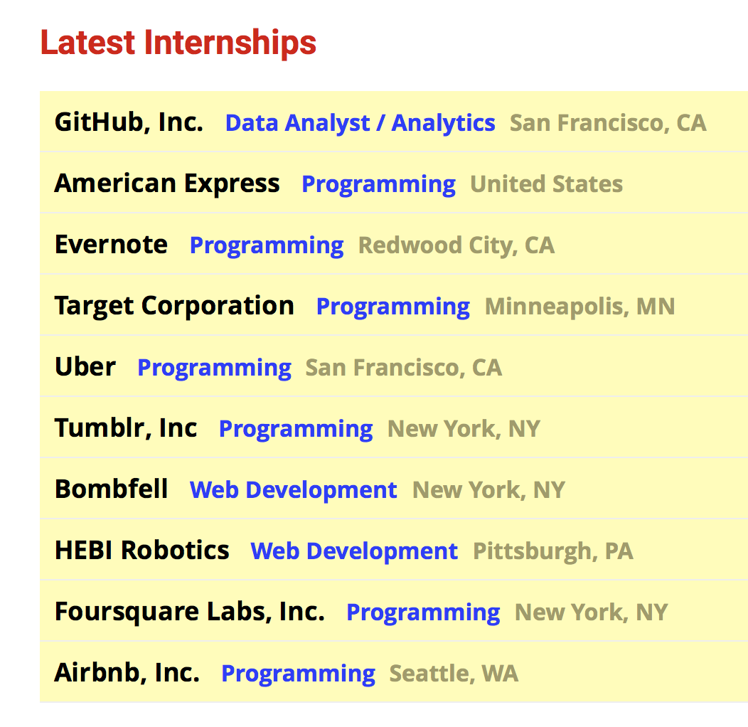 Coding Internships gallery image