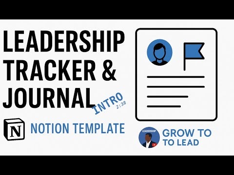 Leadership Tracker & Journal gallery image