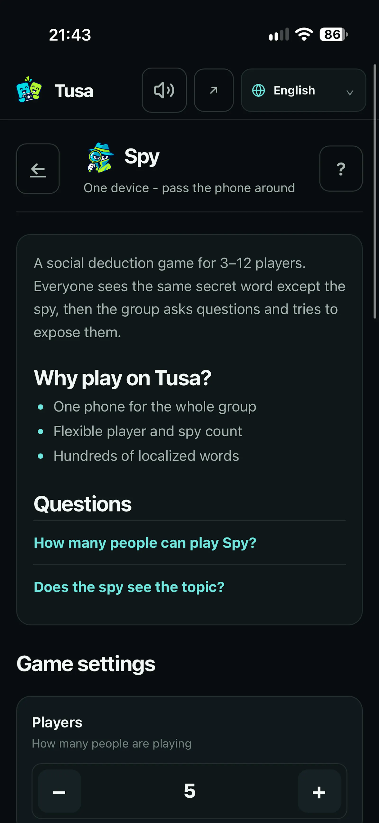 Tusa screenshot 6