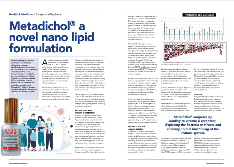 NANO SOMA NUTRITIONAL LIQUID SUPPLEMENT gallery image