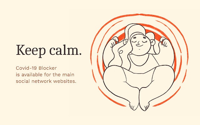 CoronaBlocker Chrome Extension gallery image