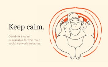 CoronaBlocker Chrome Extension gallery image