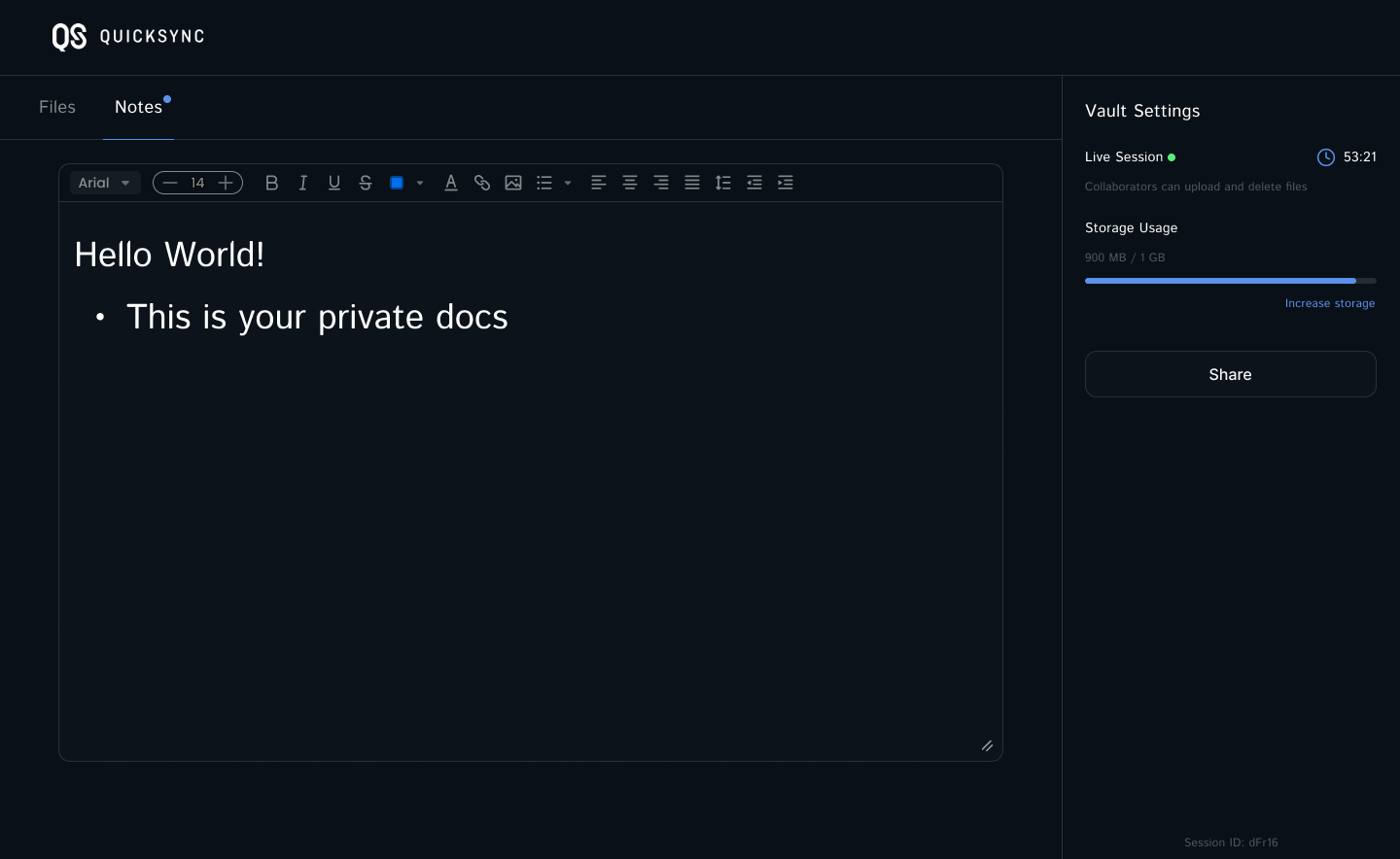 QuickSync Me gallery image