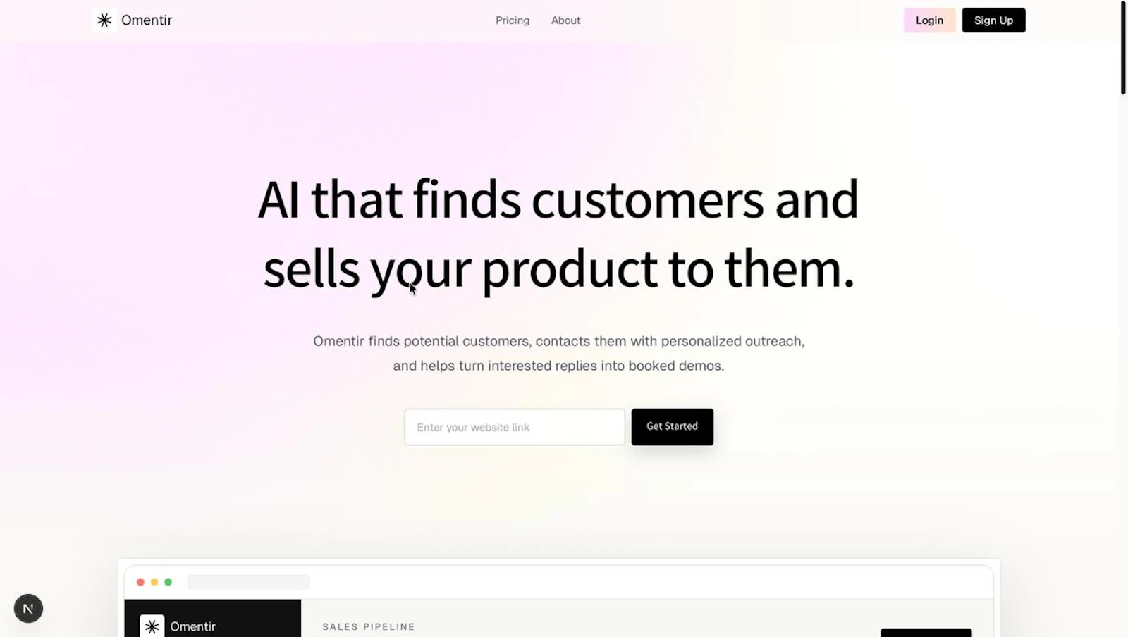 Omentir screenshot 1