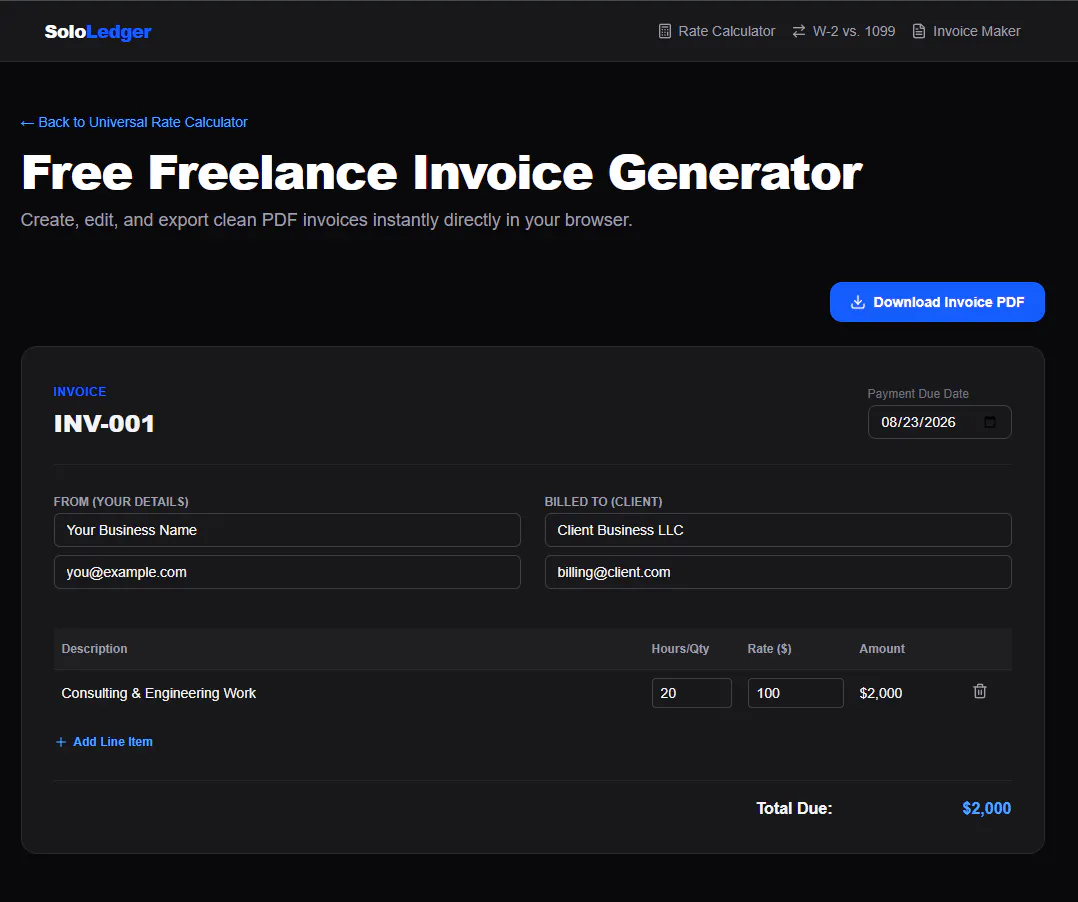 Find Your True Hourly Rate gallery image