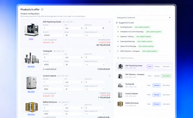 Dealumi: Data-Driven B2B Proposals screenshot 3