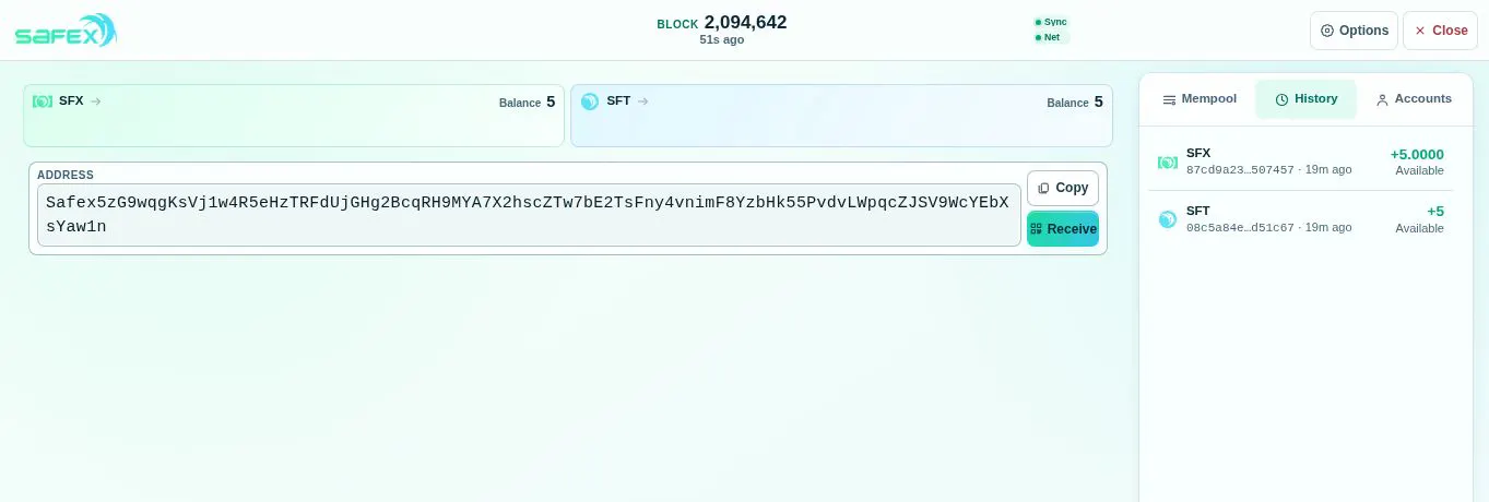 Safex gallery image