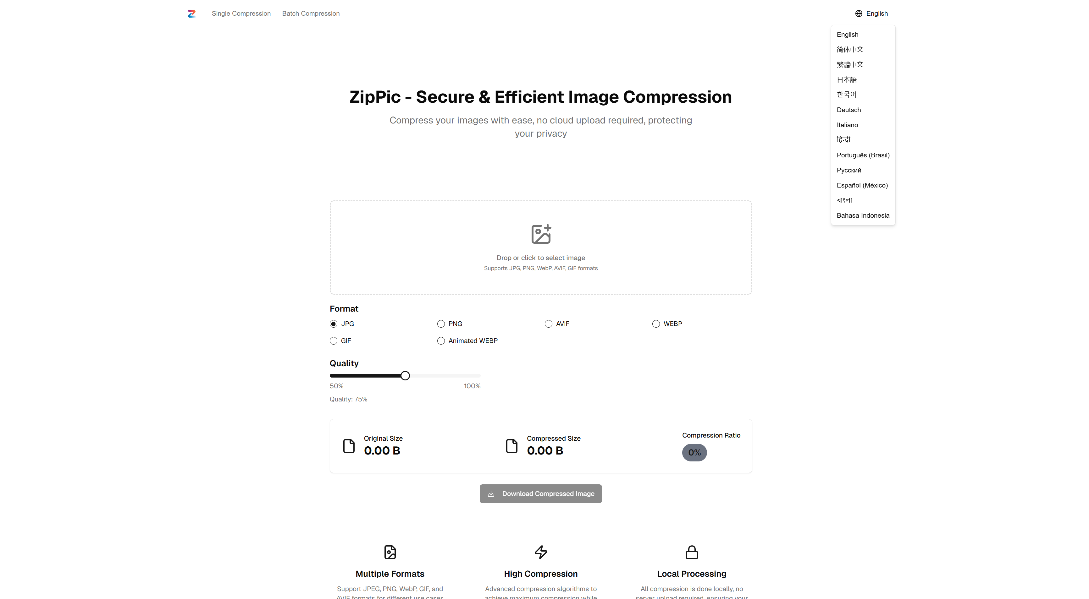 Zippic - 免費，易於使用，安全的在線圖像壓縮機 media 3