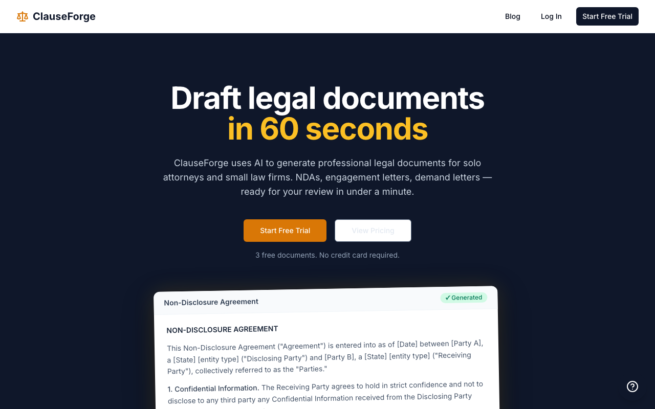 ClauseForge gallery image