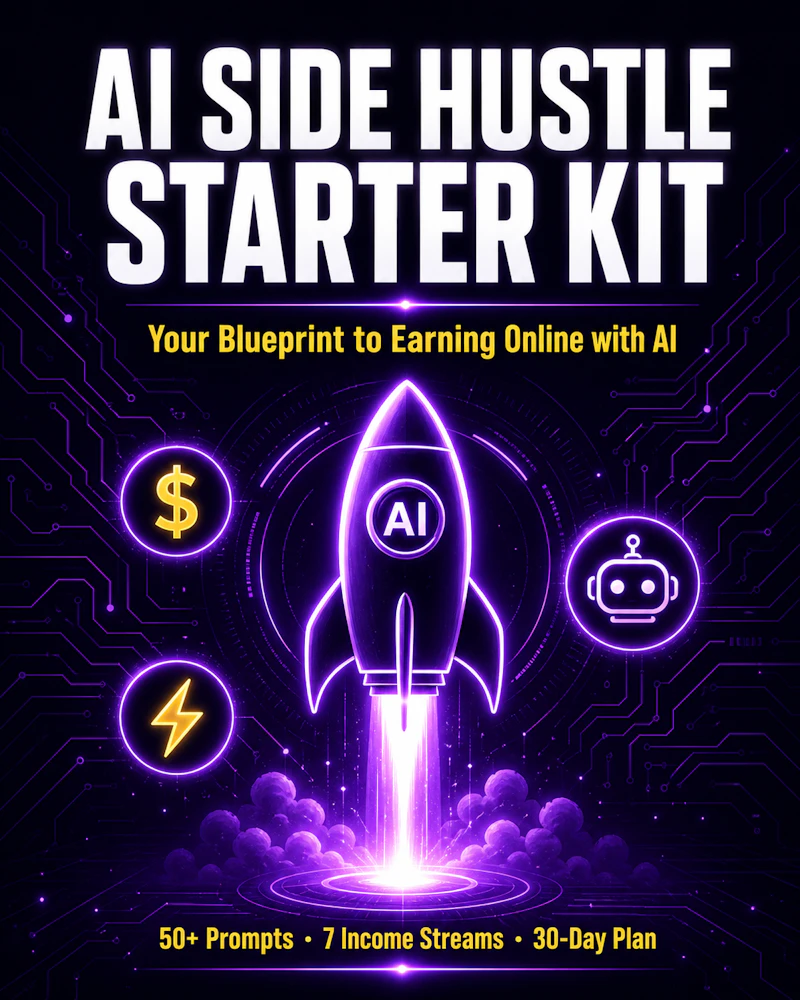 AI Side Hustle Starter Kit screenshot 1