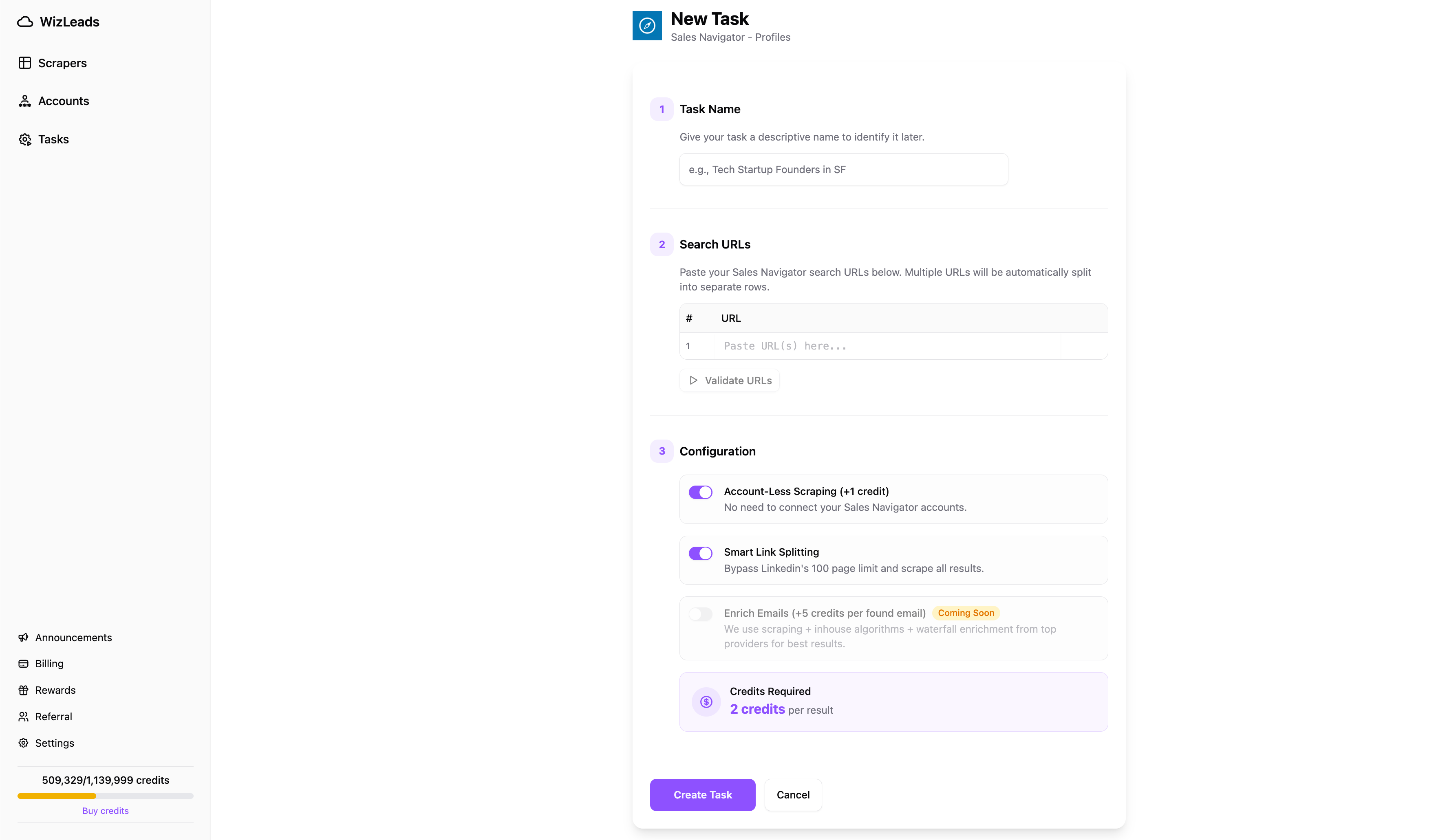 WizLeads - Screenshot 3 showing product features and functionality