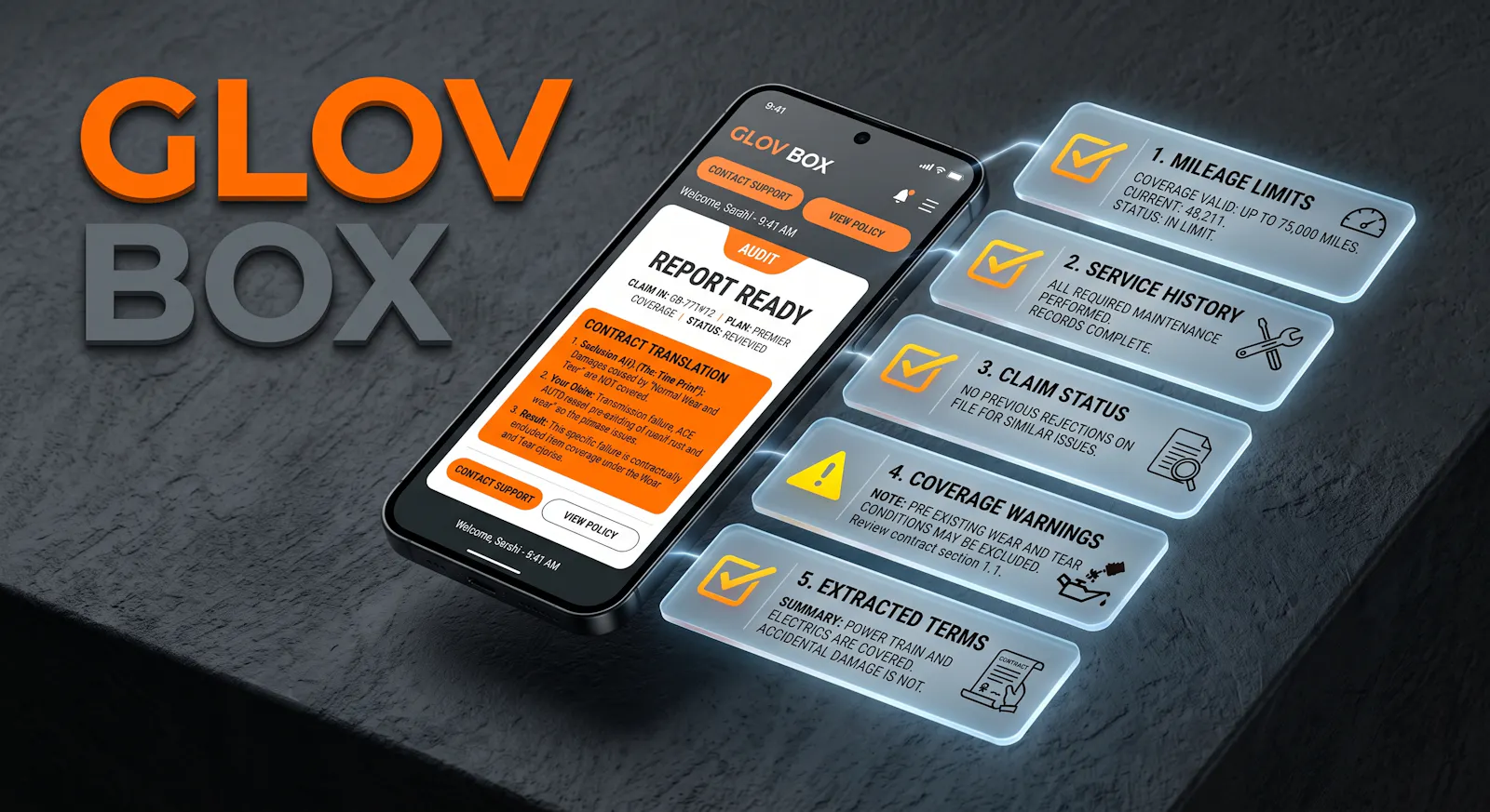 Glov Box V1.0 screenshot 1