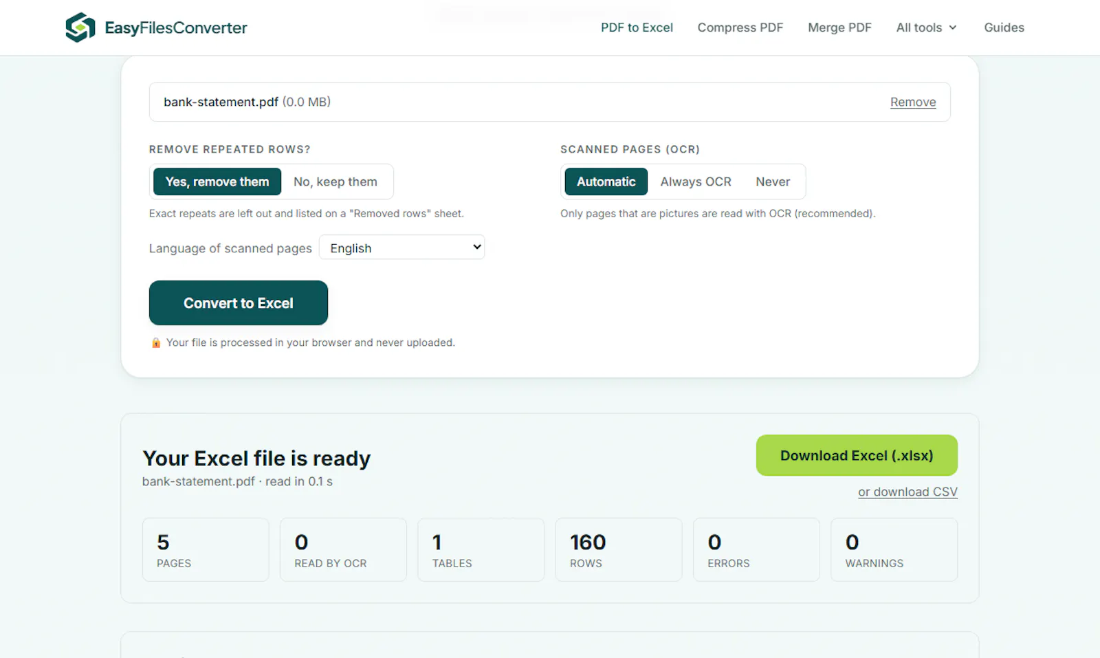 EasyFilesConverter screenshot 5