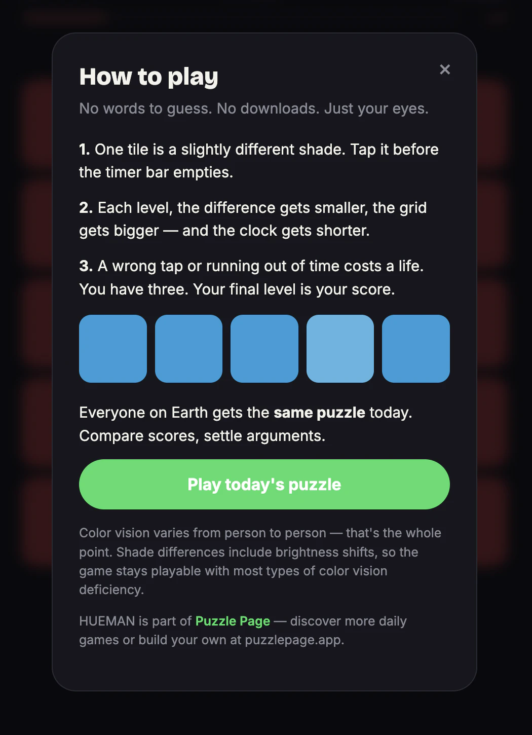 How Hueman Are You? screenshot 3