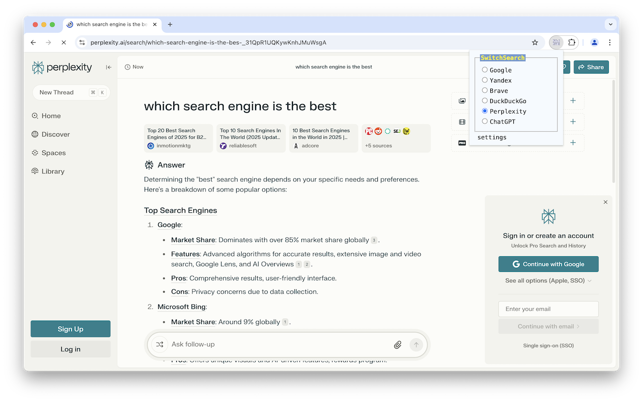 SwitchSearch gallery image