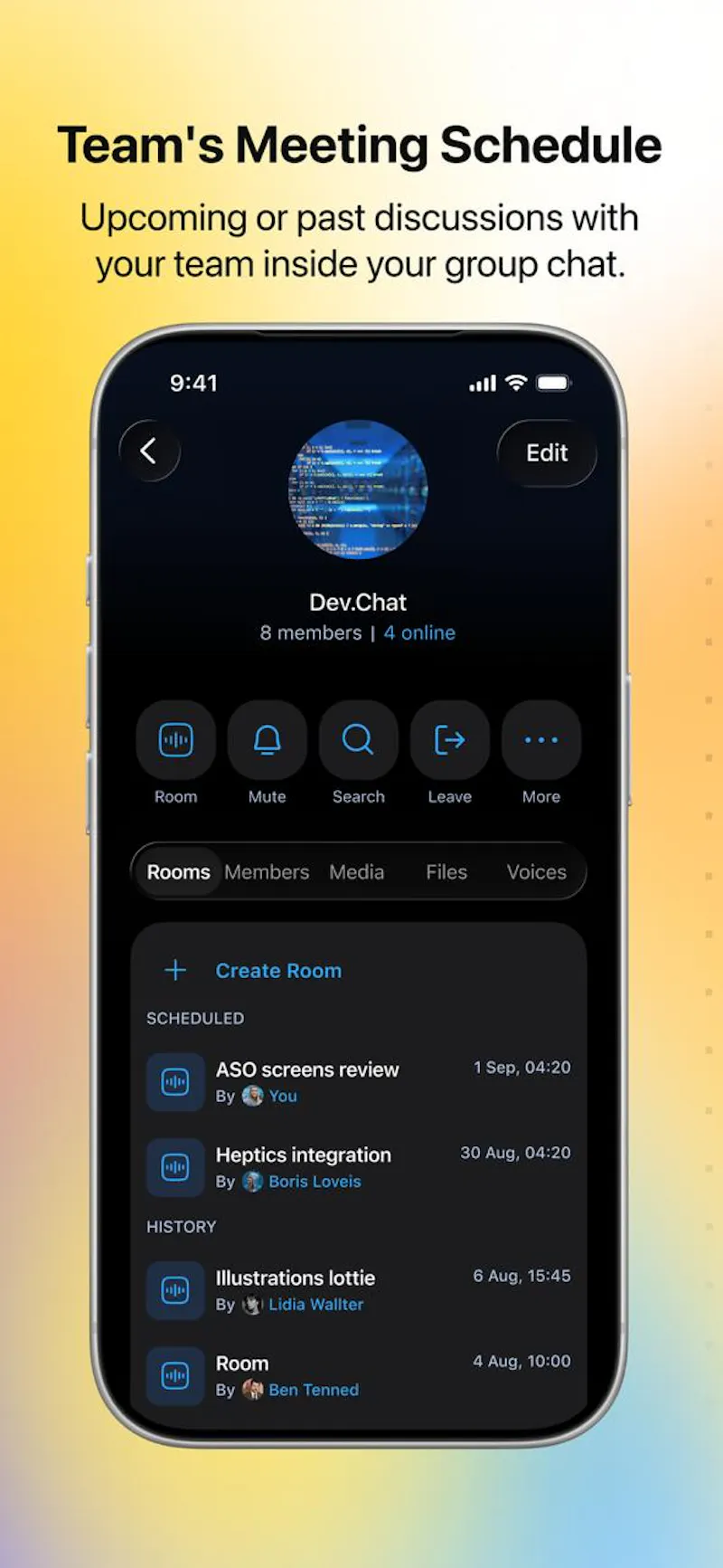 Protocall screenshot 5