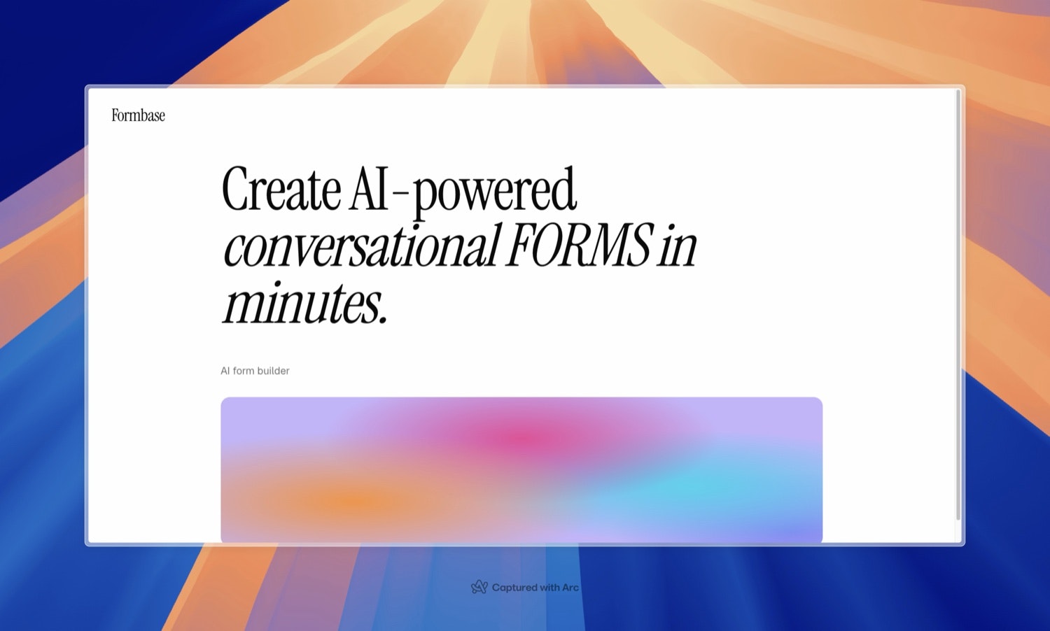 Formbase gallery image