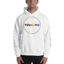 YES HOMO HOODIE gallery image
