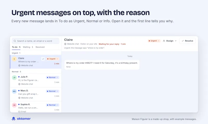 Oktomer screenshot 3