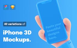 iPhone 3D Mockups media 1