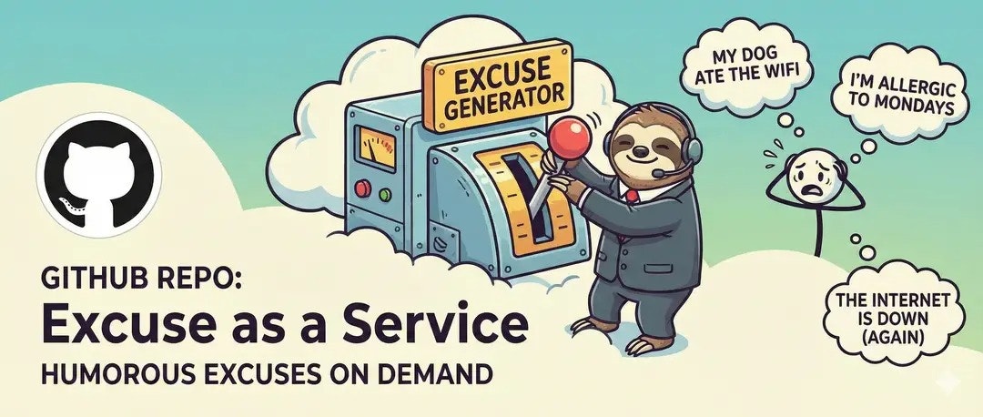 Excuse as a Service (ExaaS) - Main product screenshot demonstrating key features and user interface