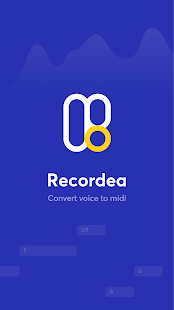 Recordea: Voice to midi converter gallery image