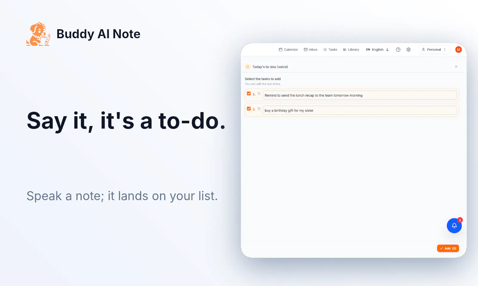 Buddy AI Note screenshot 3
