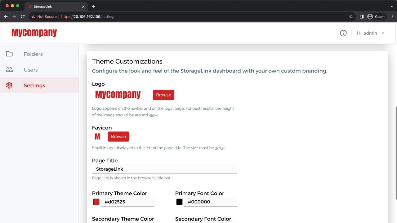 StorageLink media 3